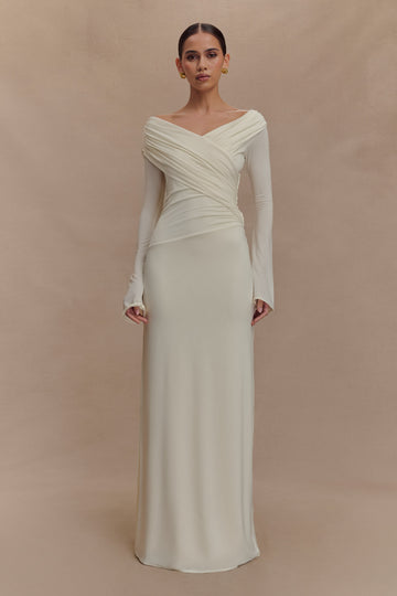 Therese Ruched Maxi Dress