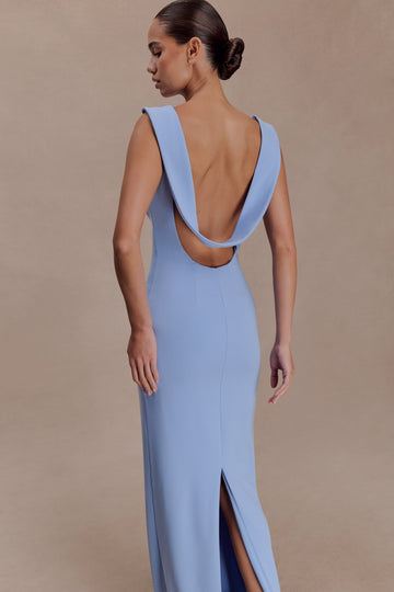 Galilea Crepe Maxi Dress