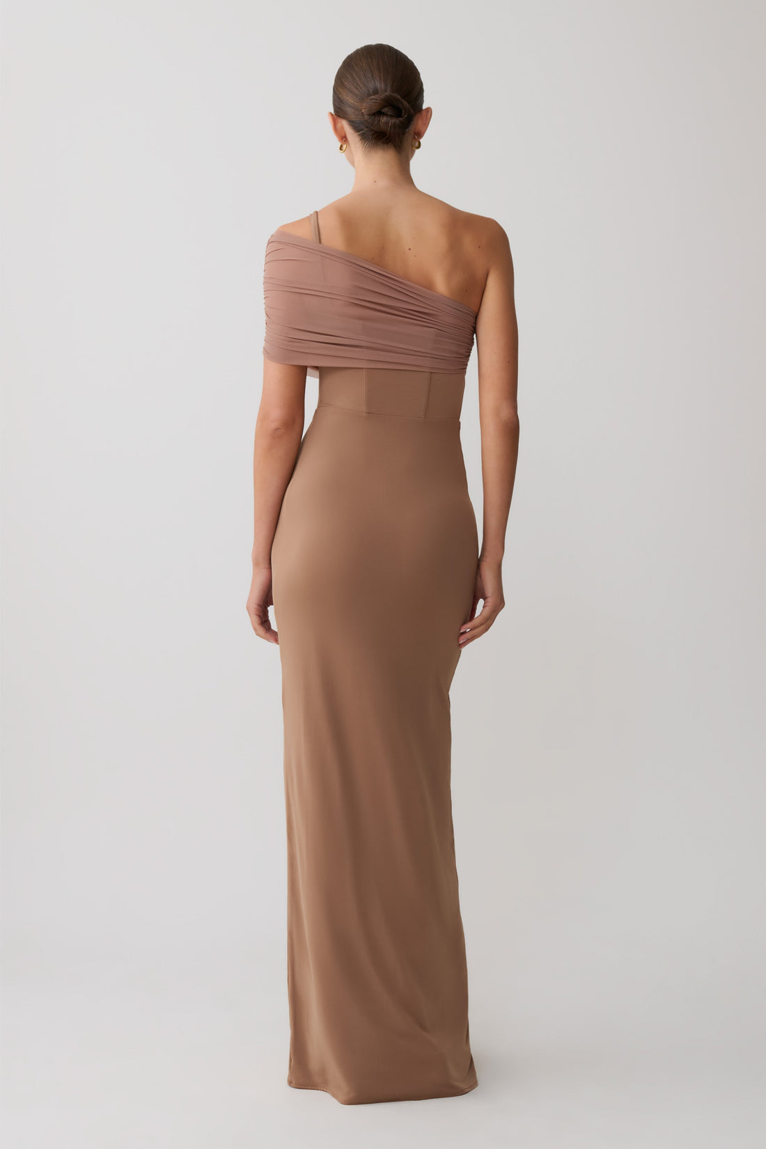 Hanh One Shoulder Maxi Dress