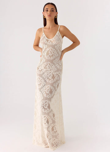 Annalee Maxi Dress White