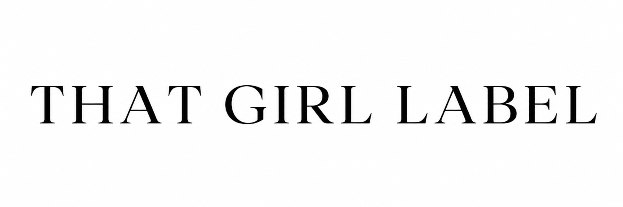 That Girl Label
