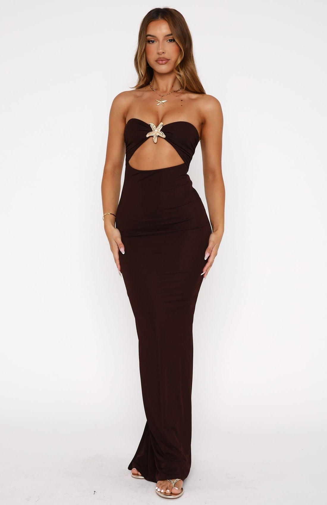 Chocolate Muse Maxi Dress