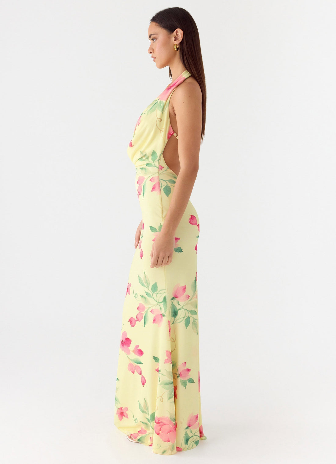Like You Better Maxi Dress Lemon Soleil