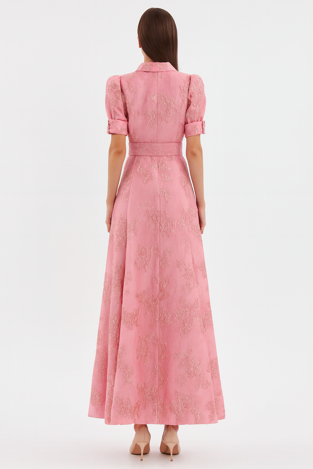 Madeline Short Puff Sleeves Dress