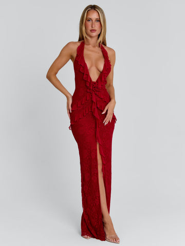 Novell Red Maxi Dress