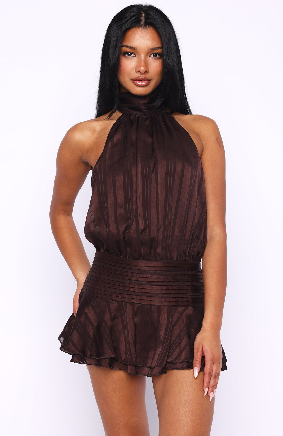 Cocoa Halo Mini Dress